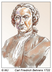 Carl Friedrich Behrens 1722