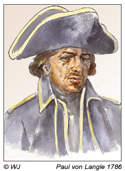 Paul von Langle 1786 - Vertrauter und  Kapitän bei La Pérouse