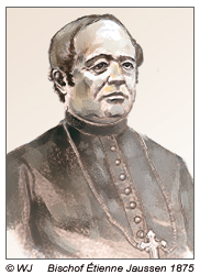 Bischof Étienne Jausen 1875