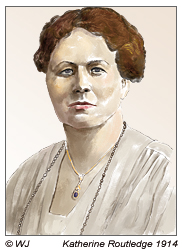 Katherine Routledge 1914/15 Forscherin auf der Osterinsel