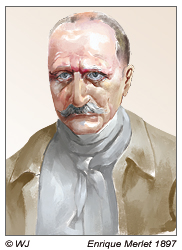 Enrique Merlet 1897 despotischer Kaufmann und Inhaber der Schaffarm auf der Osterinsel