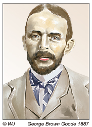 George brown Goode 1887 Initiator der Thomson-Expedition zur Osterinsel