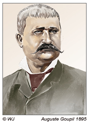 Auguste Goupil 1895 Rechtsanwalt auf Tahiti