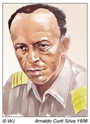 Arnold Curti Silva 1956 Marine-Gouverneur auf der Osterinsel