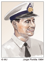 Jorge Portilla, 1964 Marine-Gouverneur auf der Osterinsel