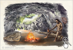 Bild 052 Studie: Petroglyphen in den Höhlen von Motu Nui