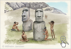Bild 092 - Studie: Moai-Ko Kona He Roa – RR-002-007