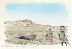Bild 096 - Studie: die Straße der Moai