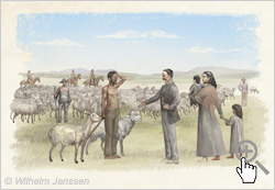 Bild 178 Studie: Dutrou Bornier macht 1870 aus der Osterinsel eine Schaffarm