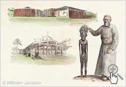 1937: Pater Sebastian Englert wird dauerhaft als Missionspriester auf die Osterinsel versetzt