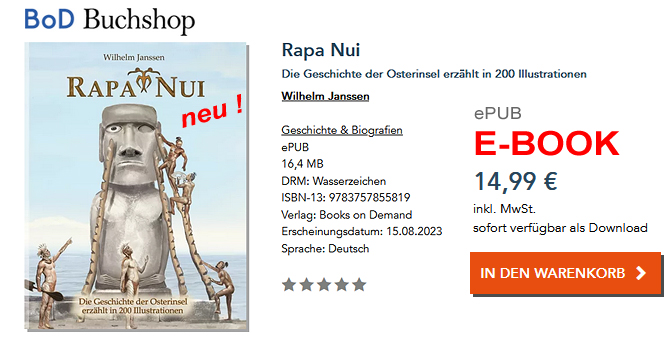 RAPA NUI - das Buch  über die Geschichte der Osterinsel jetzt auch als eBOOK