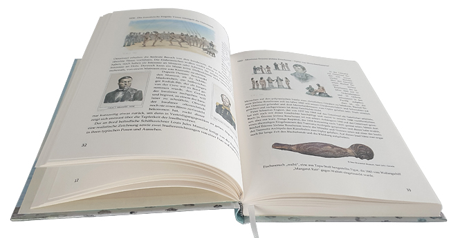 Rapa Nui - Die Geschichte der Osterinsel erzählt in 200 Illustrationen von Wilhelm Janssen