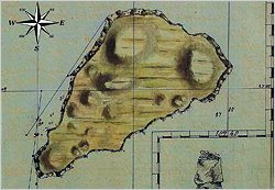 Karte 1774 - James Cook