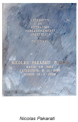 Grabplatte 3 - Nicolas Pakarati