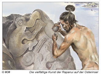 Die Petroglyphen-Kunst der Rapanui auf der Osterinsel