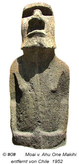 Moai Nr. 166 für Chile