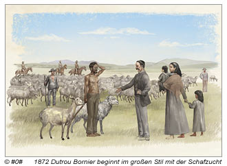 Schafzucht von Dutrou Bornier 1872