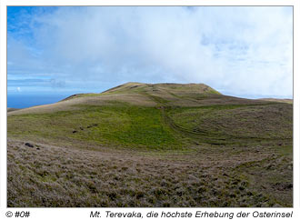 Maunga Terevaka - die höchste Erhebung der Osterinsel