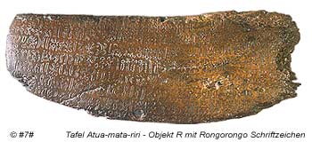 Rongorongo Text R