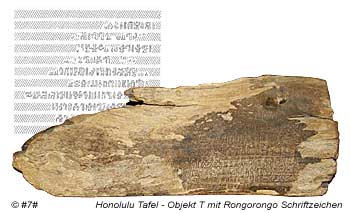 Rongorongo Text T