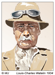 Louis Charles Watelin sollte 1934 die französisch-belgische Osterinsel-Expedition leiten, verstarb aber kurz vor Beginn der Expedition