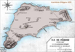 Karte 1870 - O'Higgins