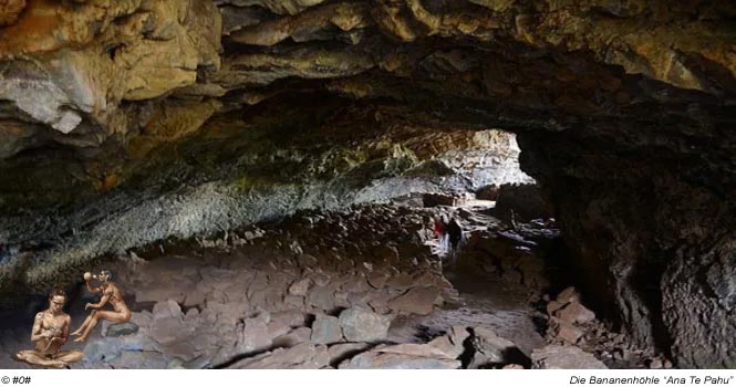 Die Ana Te Pahu Höhle - auch Bananenhöhle genannt