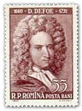 Daniel Defoe - Briefmarke
