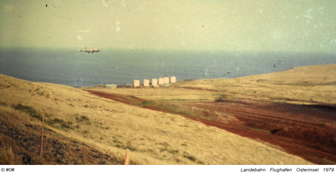 1979 - Die Flug-Landebahn auf der Osterinsel