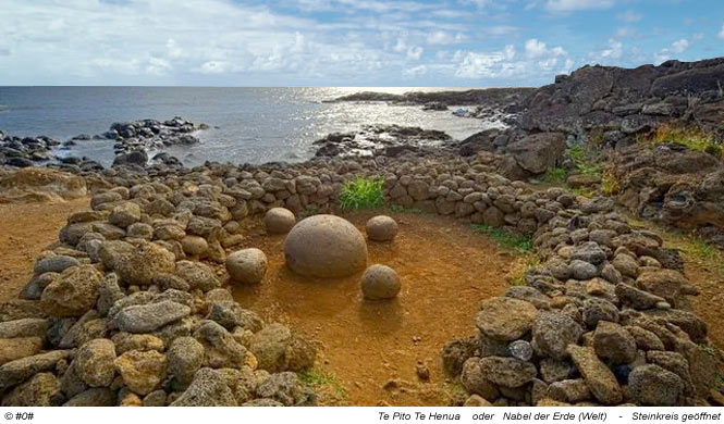 Te Pito -te Henua, "Der Nabel der Welt" auf der Osterinsel