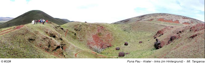 Der Puna Pau Krater als Pukao Steinbruch