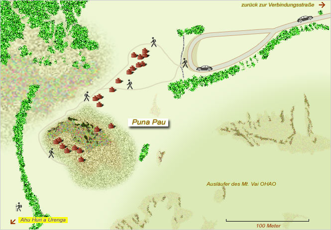 Standort-Karte Puna Pau
