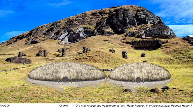 Orohie Haus des Vogelmannes am Rano Raraku